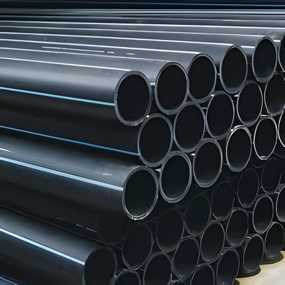 Plage de température -40°C à 60°C Tuyaux d'alimentation en eau en PEHD avec raccordement par soudure bout à bout