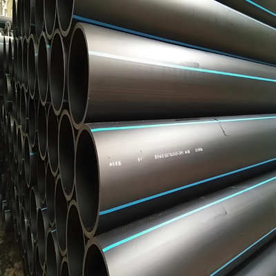 Tuyaux d'alimentation en eau en PEHD DN20mm-65mm avec méthode de raccordement par soudure bout à bout et norme GB/T13663-2000