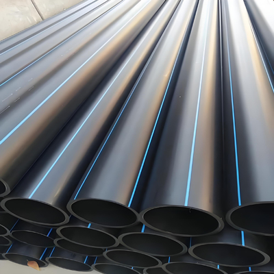 Tuyaux d'alimentation en eau en PEHD DN20mm-65mm avec méthode de raccordement par soudure bout à bout et norme GB/T13663-2000