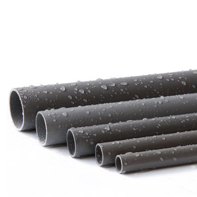 Les tuyaux en plastique directs de drainage de PVC ont épaissi 1 pouce 20mm 25mm personnalisables