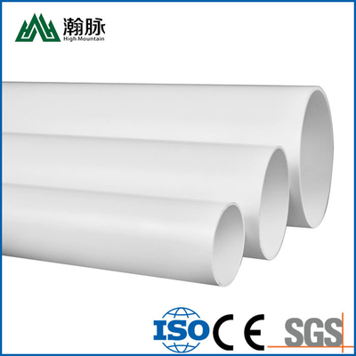 Tuyau 160mm enduit blanc de ventilation de PVC du diamètre 50mm 110mm de tuyaux de drainage de PVC