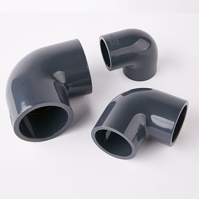 Montage de tuyau 110mm en plastique résistant chimique de drainage des garnitures de tube de PVC 50mm 75mm